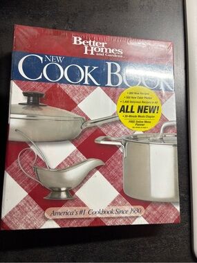 Better Homes And Gardens Cook Book – Red & Blue Cover UNOPENED